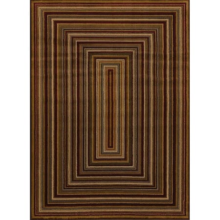 Homeric 5 ft. 3 in. x 7 ft. 2 in. Affinity Chapelle Area RugMulti HO926805